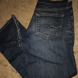 🐣Boys Red Engine Jeans🐣